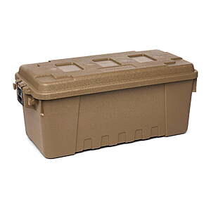 $17.87 – Plano Sportsman’s Trunk, Desert Tan, 17-Gallon Lockable Storage Box