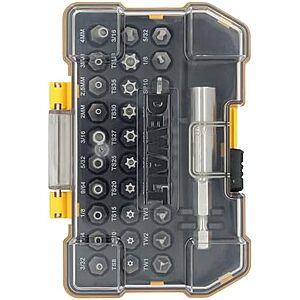 31-Pc DeWALT Security Screwdriver Bit Set with Storage Case
