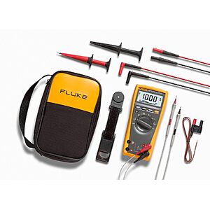 $314.96 – Fluke – 2718166 179/EDA2 6 Piece Industrial Electronics Multimeter Combo Kit Drops to Record Low at Amazon