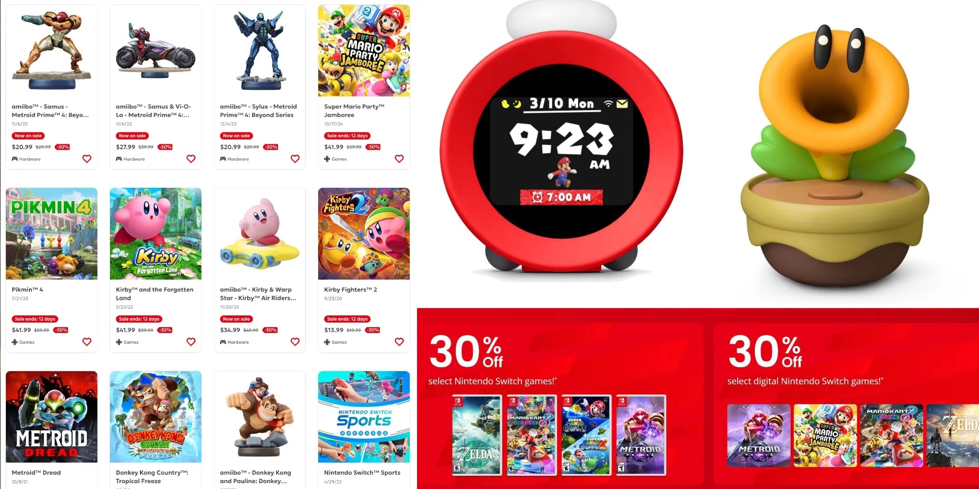 $7.00 – Big Nintendo Customer Appreciation sale now live from $7: Switch games, amiibo, more