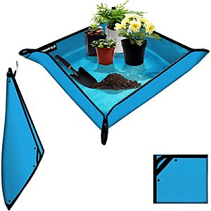 SpondWild Portable Repotting Mat with Corner Buckles