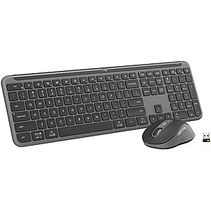 $60.00 – Resale $60 | Logitech MK955 Signature Slim Wireless Keyboard Mouse Combo (Used – Like New) at Amazon