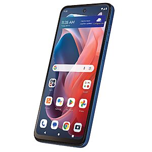 $40.00 – $40 Amazon via Verizon Value Tracfone Moto g Play 64gb/4gb 2024 Renewed Phone with a 1-Yr Plan Included