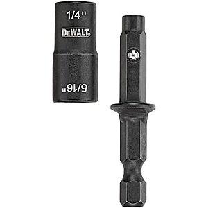 $4.09 – * | DeWALT Double Ended Nut Driver (1/4″ + 5/16″) at Amazon