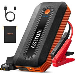 $18.00 – AstroAI B8 3000A Car Battery Jump Starter on Sale for $18 at Amazon