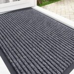 $6.98 – 29.7″ x 17″ Olanly PVC Backed Heavy Duty Door Mat (Grey) – Lowest Price Ever on Amazon