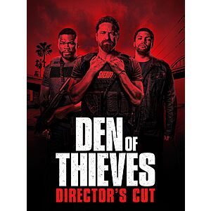 Den of Thieves - Director's Cut 4K UHD digital movie cover