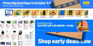 $20.00 – Early Amazon Fall Prime Day Deals Now Live: Apple, Pixel, Anker, $20 off Grubhub, More