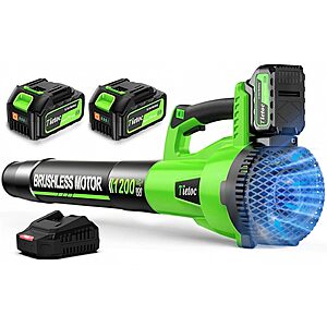 Tietoc 1200W Brushless Leaf Blower