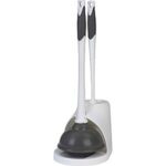 $5.97 – * | Clorox Toilet Bowl Brush & Plunger Combo Set w/ Storage Caddy at Amazon