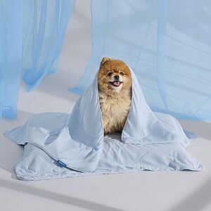 $8.46 – 25″ x 35″ Bedsure Cooling Throw Blanket for Small Dogs or Cats (3 Colors) from  + Free Shipping w/ Prime or on $35+
