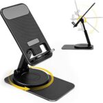 $4.99 – 360° Rotatable Senseage Phone or Tablet Foldable Stand (Black)  + Free Shipping w/ Prime or on $35+