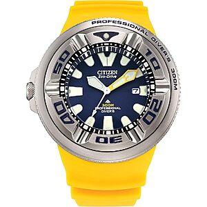 Citizen Men's Promaster Dive Eco-Drive Watch with polyurethane strap