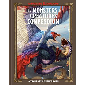 $10.29 – Dungeons & Dragons Monsters & Creatures Compendium: A Young Adventurer’s Guide  + Free Shipping w/ Prime or on $35+