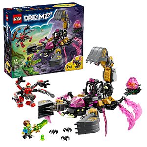 $30.00 – 505-Pc LEGO Dreamzzz Nightmare Scorpion Digger Building Set (71513) – Lowest Price Ever at Amazon with Free Shipping