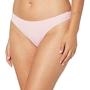 $4.25 – Prime, SnS | 4-Pack Amazon Essentials Women’s Seamless No Show Thong Panties at Amazon