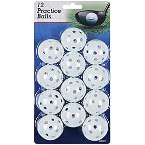Intech Practice Golf Balls with Holes