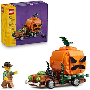 $12.74 – | 177-Piece LEGO Seasonal: Halloween – Jack-O’-Lantern Pickup Truck (40822, 2025) at Amazon
