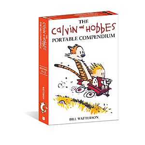 $9.01 – The Calvin & Hobbes Portable Compendium Set 1 Bill Watterson (Paperback) + Free Shipping w/ Prime or on $35+