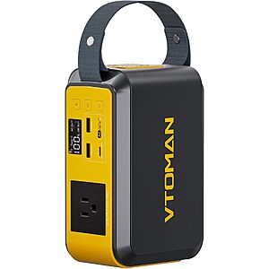 $39.99 – 89.6Wh Vtoman Jump 100 LiFePO4 Portable Power Station w/ LED Light  + Free Shipping