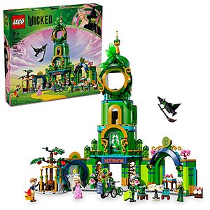 $67.99 – 945-Piece LEGO Wicked Welcome to Emerald City Building Set Now with Free Shipping at Amazon
