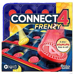 $7.49 – Hasbro Gaming Connect 4 Frenzy Game:  + Free Shipping w/ Prime or on $35+