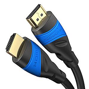 $3.99 – * | 6′ KabelDirekt 8K/4K HDMI Cable at Amazon
