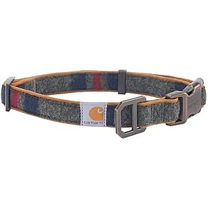$11.99 – * | Carhartt Nylon Duck Dog Collar (Large, Blanket Stripe) at Amazon