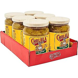 $11.26 – Cholula Salsa Verde, Mild Heat, 12 oz (Pack of 6) – Lowest Price Ever on Amazon