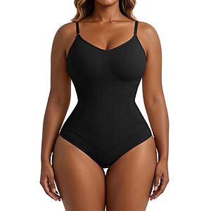 $4.99 – Xcutting Women’s Seamless Slimming Bodysuit Shapewear (Various) from  + Free Shipping w/ Prime or on $35+