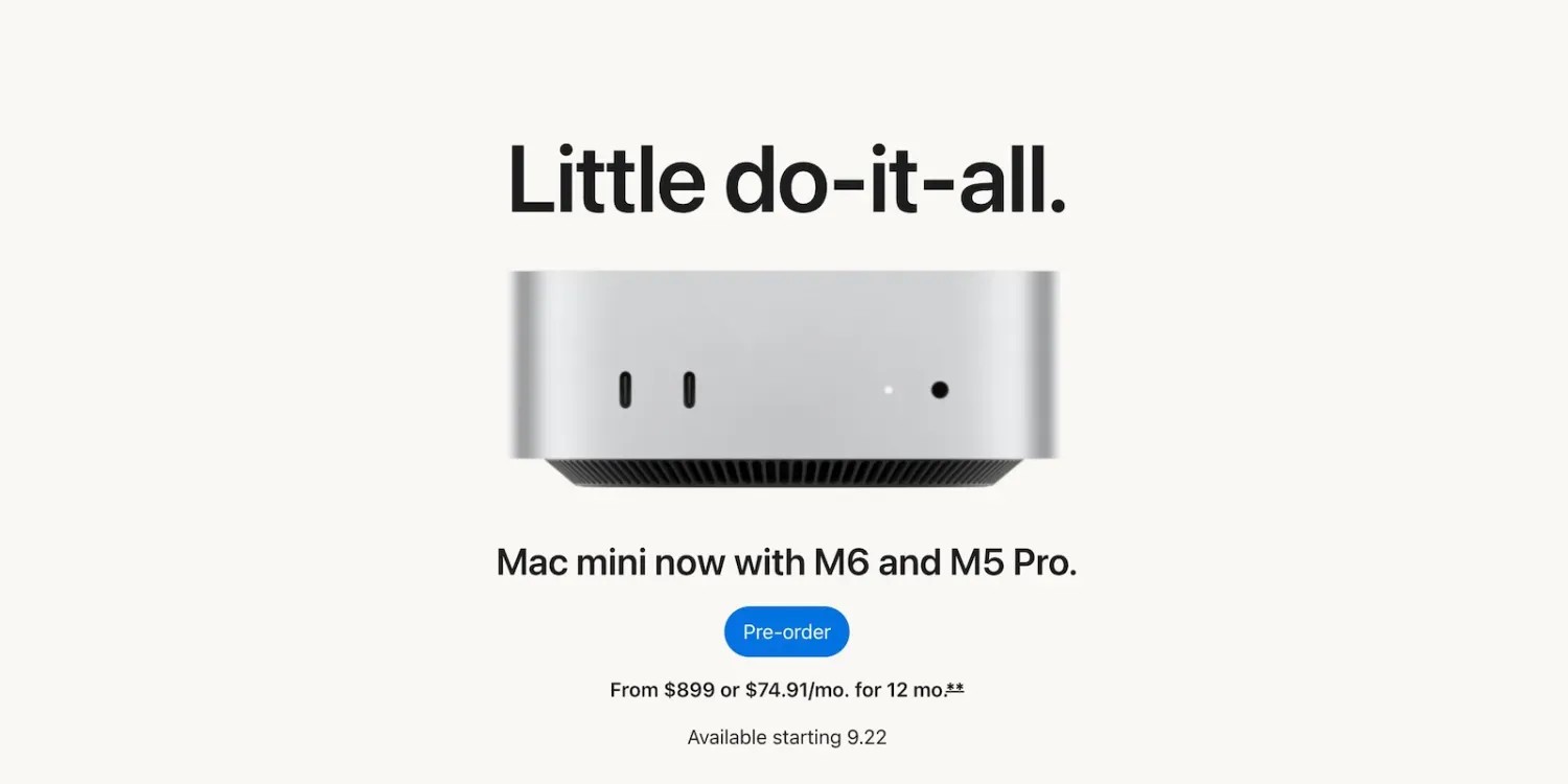 Most affordable M6 Mac mini pre-order discount now live again at Amazon