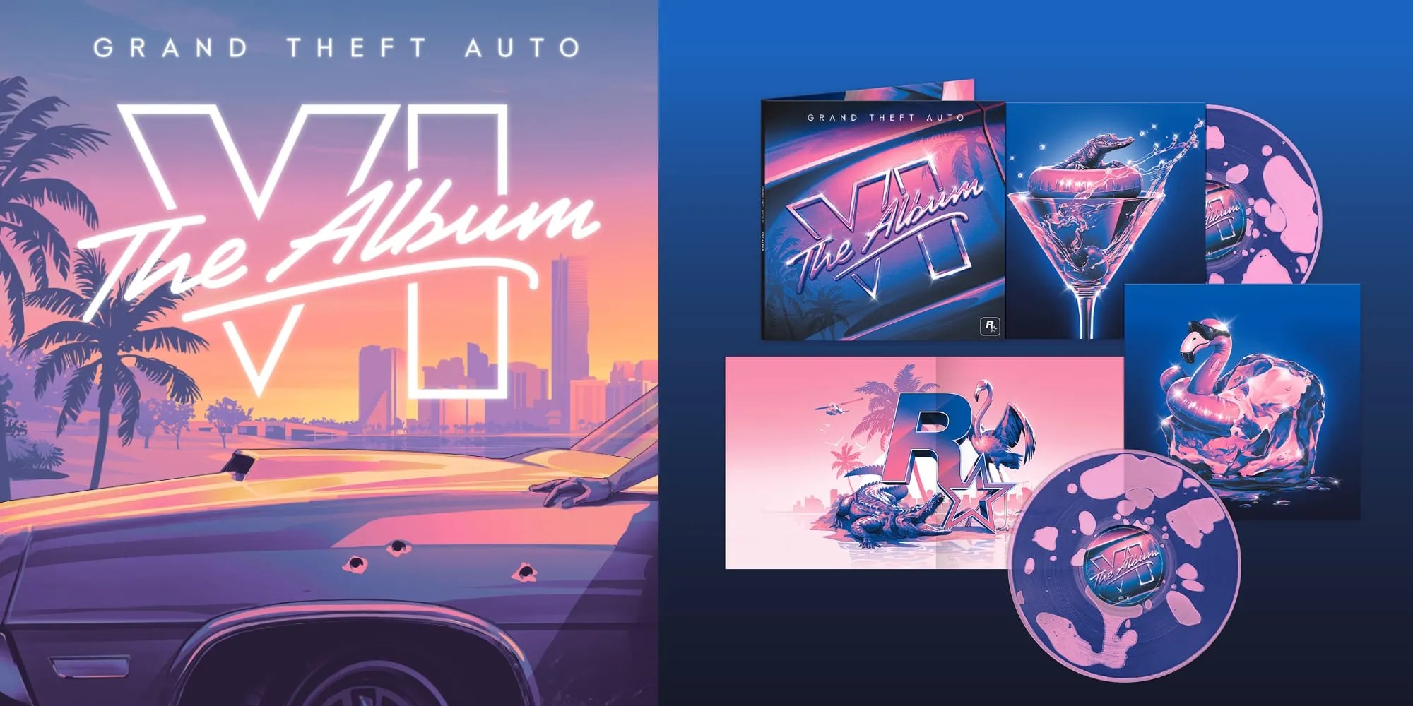 Rockstar officially announces Grand Theft Auto VI: The Album, vinyl now available for pre-order