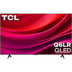 $749.99 – TCL – 85″ Class Q6LR Series 4K UHD HDR QLED Smart TV with Roku TV at Best Buy