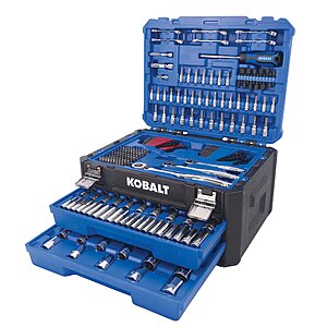 $99.00 – Kobalt 302-Piece Metric & SAE Mechanics Tool Set w/ Hard Case $99 + Free Shipping