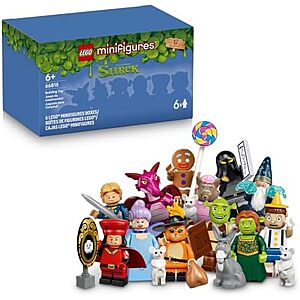 $24.00 – $24* | LEGO Minifigures – Shrek Series {Box of 6 random packs} (66815, 2026) at Amazon