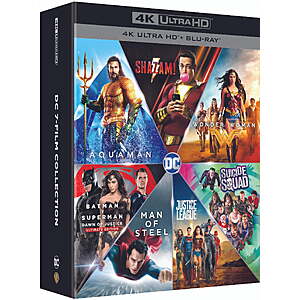 $64.99 – DC Comics 7-Film Collection (4K Ultra HD)  at Walmart.com