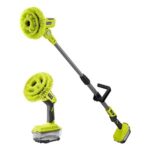 $99.00 – RYOBI ONE+ 18V Cordless Telescoping Power Scrubber with ONE+ 18V Cordless VORTEX Power Scrubber — Now $99 at Home Depot