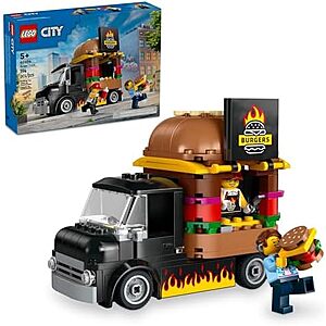 $12.79 – * | 194-Pc LEGO City Burger Truck Toy Building Set (60404) at Amazon
