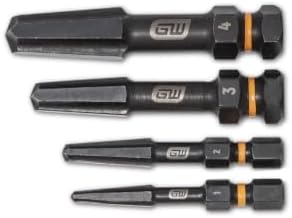 $16.97 – | GEARWRENCH 4 PC. Bolt Biter Screw Extraction Set at Amazon