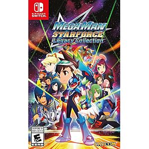 $29.99 – * | Mega Man Star Force Legacy Collection (Nintendo Switch) at Amazon