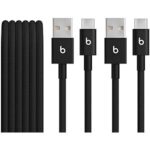 $14.00 – $14 | 2-Pack Beats USB-A/C to USB-C Woven Cable (1.5 m, 5 ft) at Amazon
