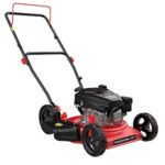 $164.00 – PowerSmart 144cc 18″ Gas Push Lawn Mower w/ Steel Deck & 5-Position Height Adjustment $164 + Free Shipping
