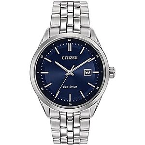 $190.00 – $190* | 41mm Citizen Men’s Classic Addysen Eco-Drive Sapphire Crystal Stainless Steel Watch at Amazon