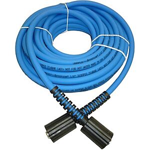 $35.00 – $35 | 50′ UBERFLEX 1/4″ 3100 PSI Pressure Washer Hose at Amazon