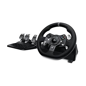 $138.40 – Resale  | Logitech G920 Racing Wheel and Pedals for Xbox X|S/Xbox One/PC (Used – Like New) at Amazon