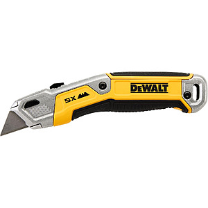 $9.99 – DEWALT Retractable Utility Knife w/ Blade Storage (DWHT10998)  + Free Shipping w/ Prime or on $35+
