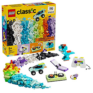 $22.49 – 510-Piece LEGO Classic Cool Creative Box Building Toy Set  + Free Shipping
