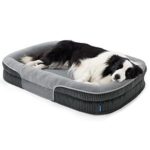 $26.39 – Prime Members: 42″ Bedsure XL Orthopedic Oval Bolster Dog Bed (Charcoal) + Free Shipping