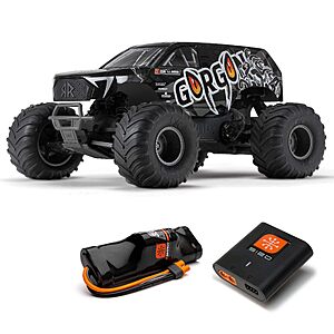 $99.99 – ARRMA Gorgon 1/10 2WD MT Truck Kit, Battery & Charger, Gunmetal  + Free S&H at Amazon