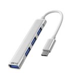$2.99 – 4-Port USB-C to USB-A 3.0 Hub Multiport Adapter (Silver) – Lowest Price Ever at Amazon